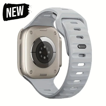 Soft Silicone Sport Strap for Apple Watch - Ultra/Series 10/9/8/7/6