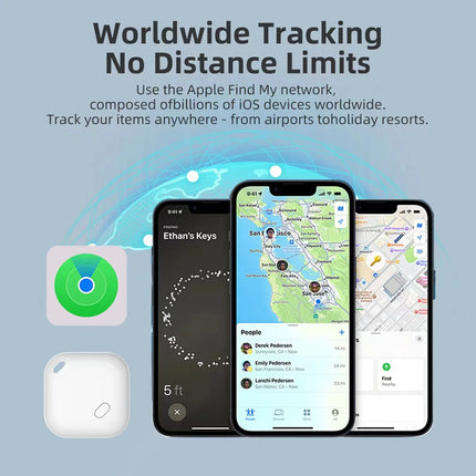 Mini GPS Tracker Smart Tag - iOS Find My Compatible Anti-Lost Finder