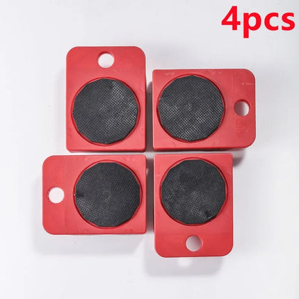 Multipurpose Heavy Duty Furniture Mover Rollers – 2/4/5pcs Set for Effortless Moving & Lifting