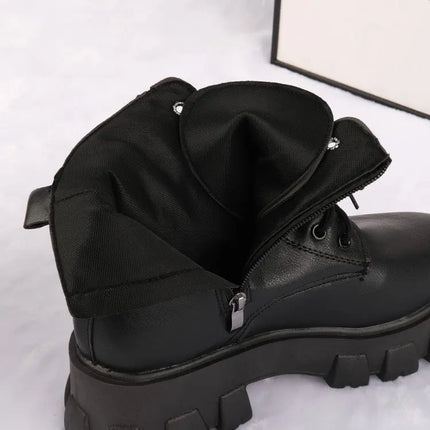 Fleece-Lined Mid-Calf Boots for Women