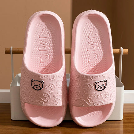 Cartoon Design EVA Slippers - Indoor Slip-On Shoes