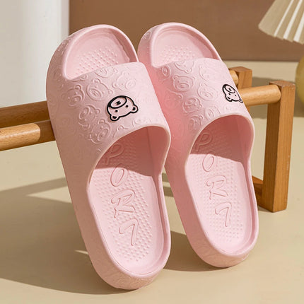Summer Fashion Slippers Unisex Little Bear Sandals Indoor Non-slip