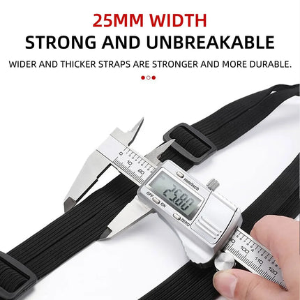 Motorcycle Luggage Strap - Heavy-Duty Helmet Rope & Bag Buckle for Bike & Car