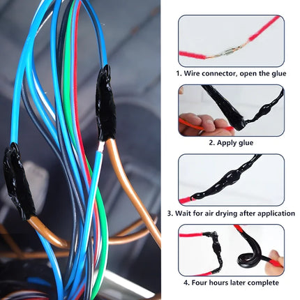 Quick Drying, Waterproof Liquid Electrical Tape For Wires And Cables