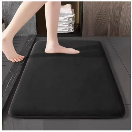 Super absorbent floor mat, super absorbent bath mat, super anti slip coral velvet bathroom floor mat, door mat