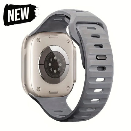 Soft Silicone Sport Strap for Apple Watch - Ultra/Series 10/9/8/7/6