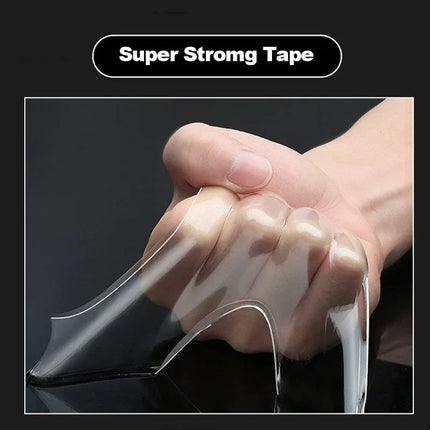 Ultra-Strong Nano Tape - Double-Sided Adhesive for Walls & Mirrors