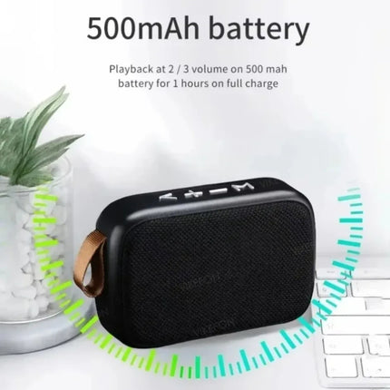 Portable Bluetooth 5.0 Soundbar - Wireless Speaker with 500mAh Battery