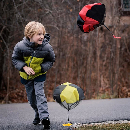 Tangle-Free Parachute Toys - Outdoor Flying Toy for Kids