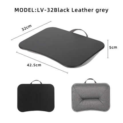 Portable Laptop Desk with Cushion - Lap Table with Mouse Pad