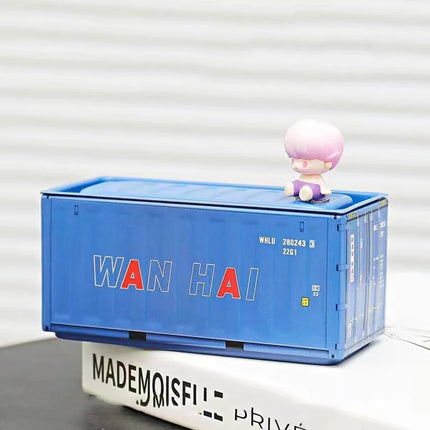 Mini Iron Storage Box - Vintage Desktop Container