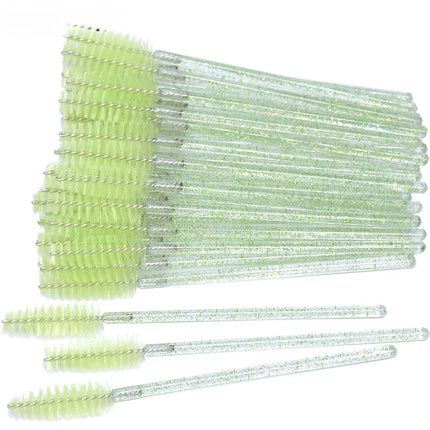 Bottled 50-pcs Disposable Eyelash Extension Mascara Wand
