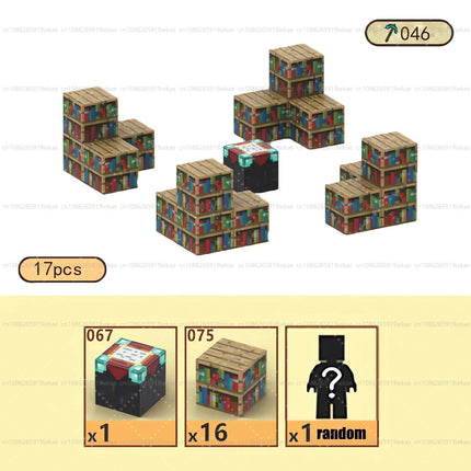 Magnetic Building Blocks - Mine World STEM Construction Set