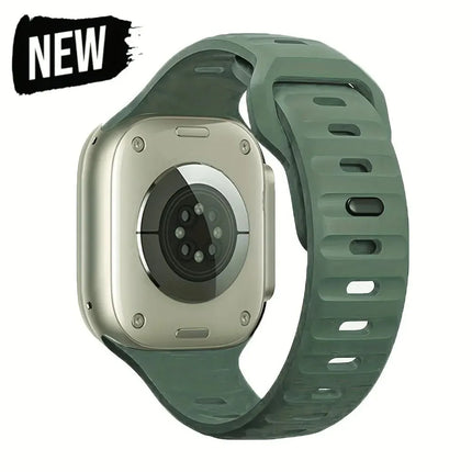 Soft Silicone Sport Strap for Apple Watch - Ultra/Series 10/9/8/7/6