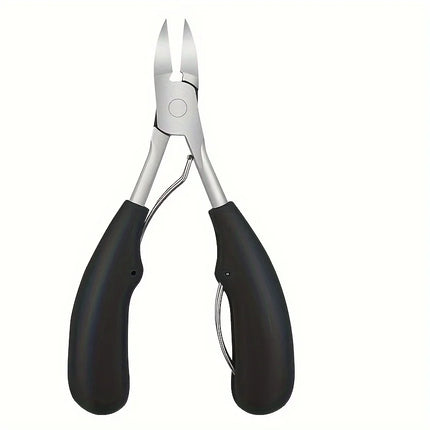 Professional Grade Concave Stainless Steel Nail Clippers for Thick Nails and Ingrown Toenails