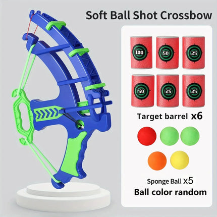 Soft Bullet Target Practice Toy - Safe Shooting Game for Kids