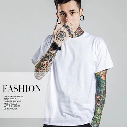 Premium Cotton T-Shirt - Unisex Round Neck Tee