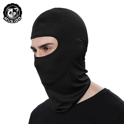 Musion Breathable Racing Balaclava - Multi-Use Face Mask for Motorcycle & Outdoor Sports