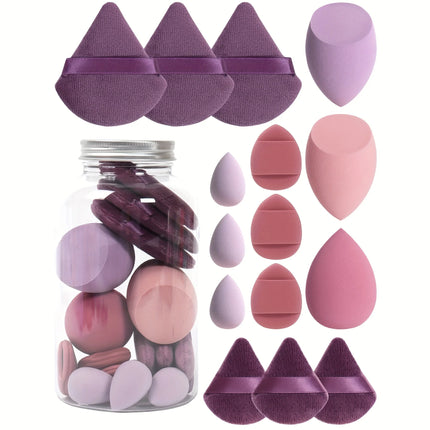 15-pc Makeup Puff Set