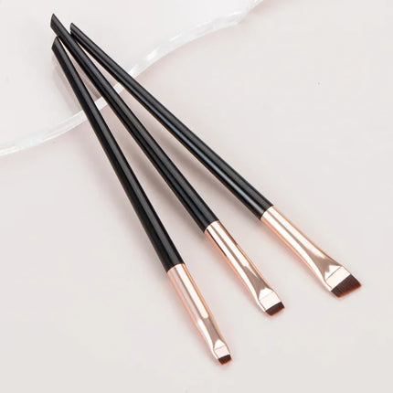 Blade Eyeliner and Eyebrow Brush 3pcs Set
