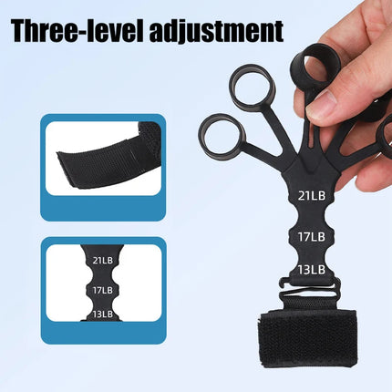Silicone Finger Stretcher - 5 Finger Wrist Strengthener for Hand Grip Training