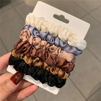Elegant Hair Scrunchies 6 or 18 piece