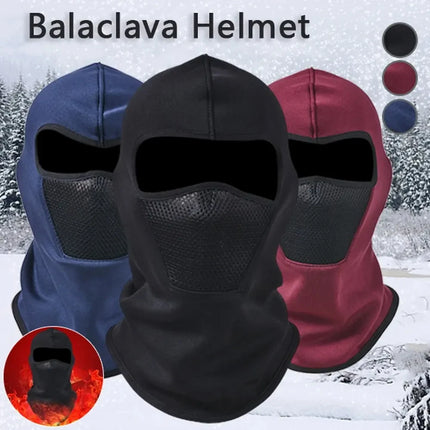 Thermal Winter Balaclava - Fleece Full Face Mask for Cycling, Skiing & Outdoor Sports