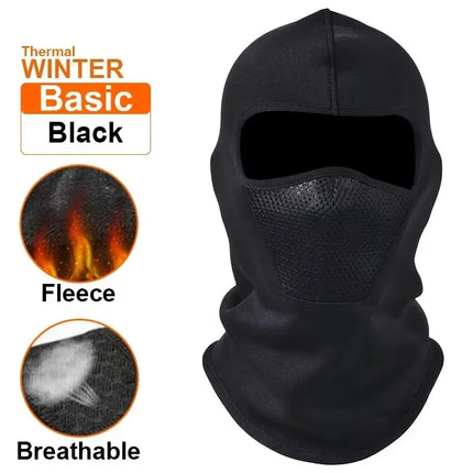 Thermal Winter Balaclava - Fleece Full Face Mask for Cycling, Skiing & Outdoor Sports