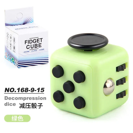 Magic Fidget Cube - 6-Sided Sensory Stress Relief Toy