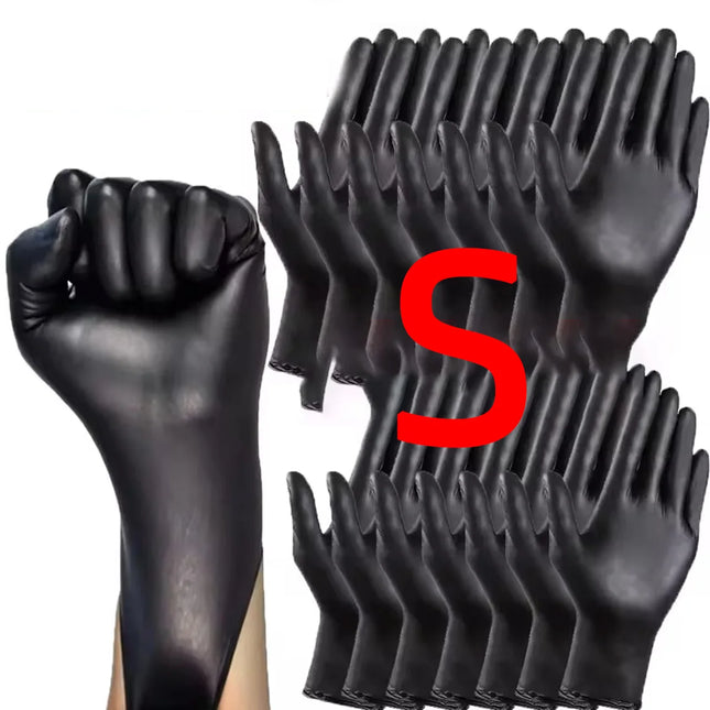 Disposable Gloves - 10/20/50/100 PCS Black Household Gloves