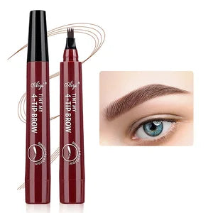 Long-Lasting & Waterproof Four-Pronged Eyebrow Pencil