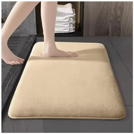 Super absorbent floor mat, super absorbent bath mat, super anti slip coral velvet bathroom floor mat, door mat