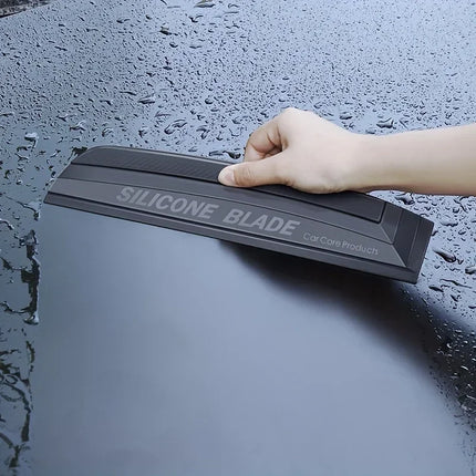 Silicone Car Squeegee - Non-Scratch Water Wiper & Drying Blade