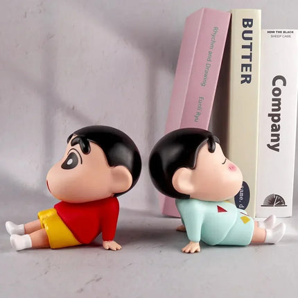 Crayon Shin-Chan Phone Holder - Kawaii Desktop Figure Stand