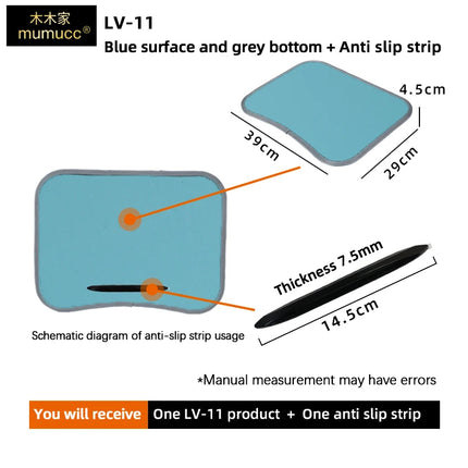 Portable Laptop Desk with Cushion - Lap Table with Mouse Pad