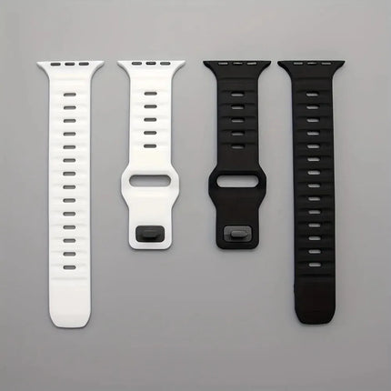 Soft Silicone Sport Strap for Apple Watch - Ultra/Series 10/9/8/7/6