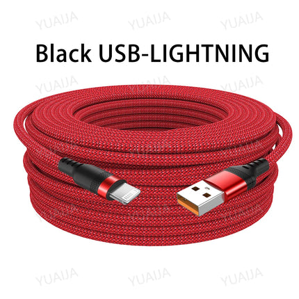 USB Type-C Extended  3M 5M 8-Meter Android Micro USB Fast Charging Cable For Huawei Xiaomi Vivo Oppo And Leeco Phone Data C