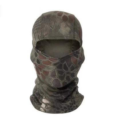 Camouflage Balaclava - Full Face Mask for Cycling, Hunting, Hiking & Outdoor Sports
