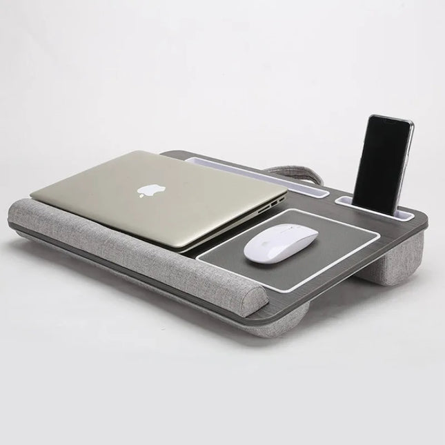 Portable Laptop Desk with Mouse Pad - Adjustable Bed & Sofa Table