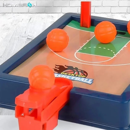 Mini Basketball Desktop Game - Portable Tabletop Hoop Set