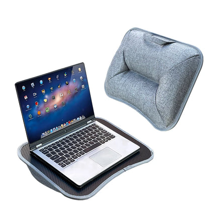 Portable Laptop Desk with Cushion - Lap Table with Mouse Pad