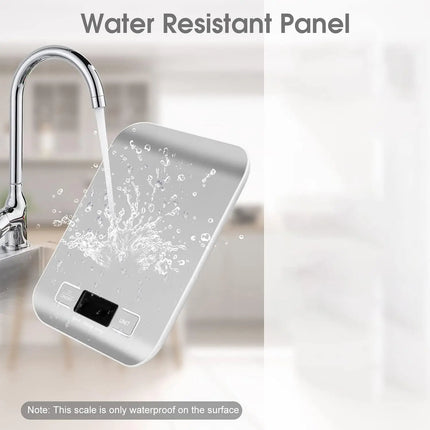 10kg LCD Display Stainless Steel Digital Kitchen Scale