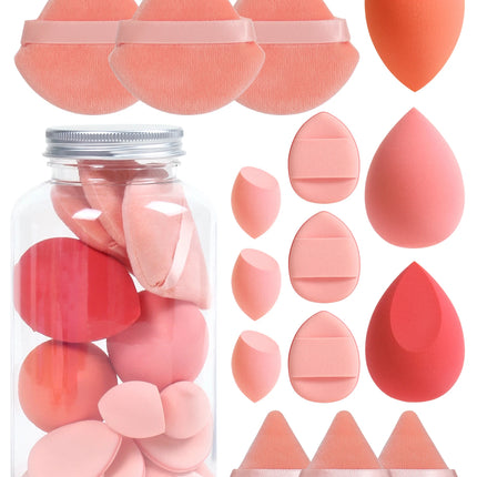 15-pc Makeup Puff Set