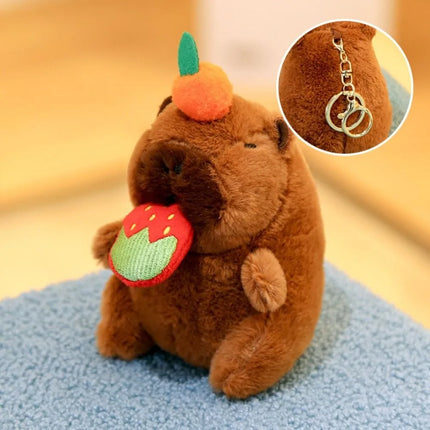 Capybara Plush Toy with Wings Hoodie - 12cm Kawaii Stuffed Animal