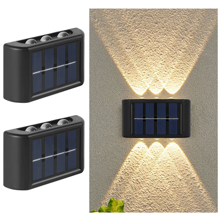 Solar LED Outdoor Wall Lamp - Waterproof Dusk to Dawn Light