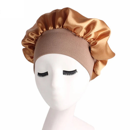 Satin Unisex Hair Bonnet