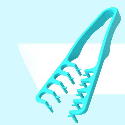 Volumizing Wide-Tooth Hair Styling Comb for Men, ABS Plastic with Textured Grip, Ideal for All Hair Types, Perfect for Home Use