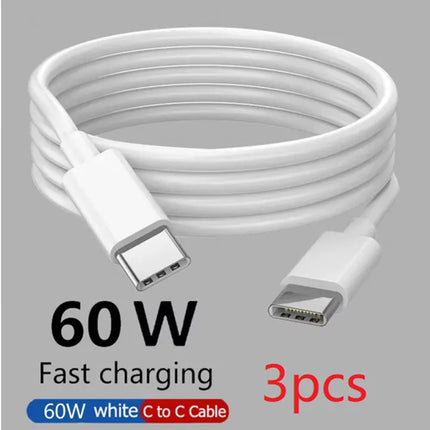 USB-C to USB-C Fast Charging Cable - 60W Power Delivery