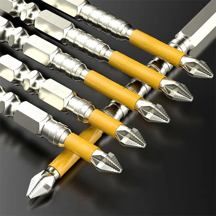 PH2 Magnetic Screwdriver Bits Set - Non-Slip Hardness Drill Bits 25-150mm