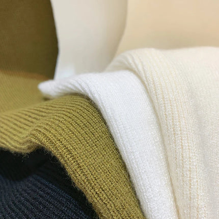 Knitted Tank Top - Sleeveless Slim Fit Sweater